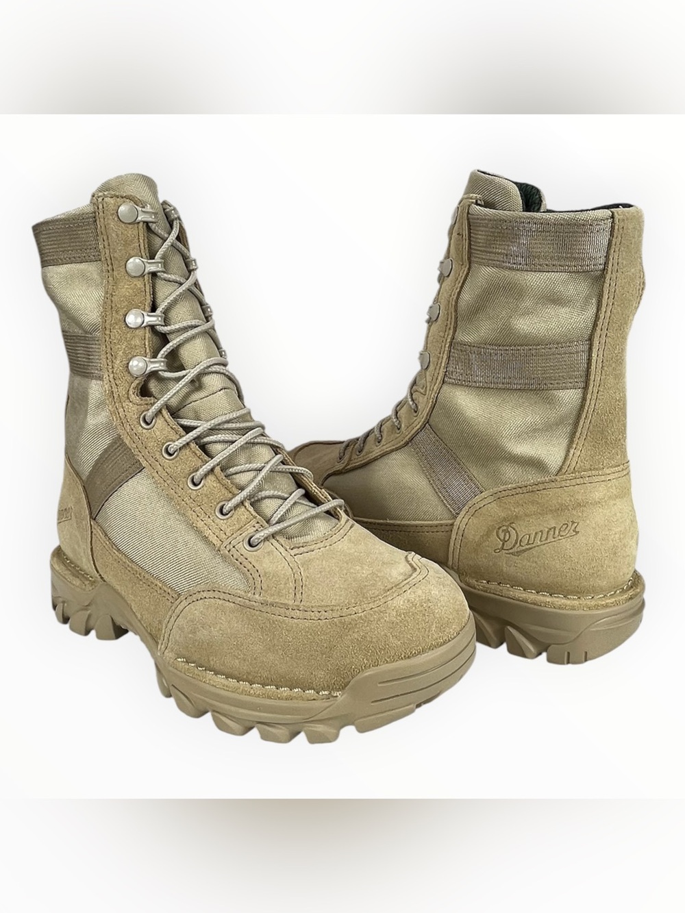 Danner Rivot TFX 8” Tan 400G GTX Tactical Boots Men 8.5 D Gore-Tex USA 51496